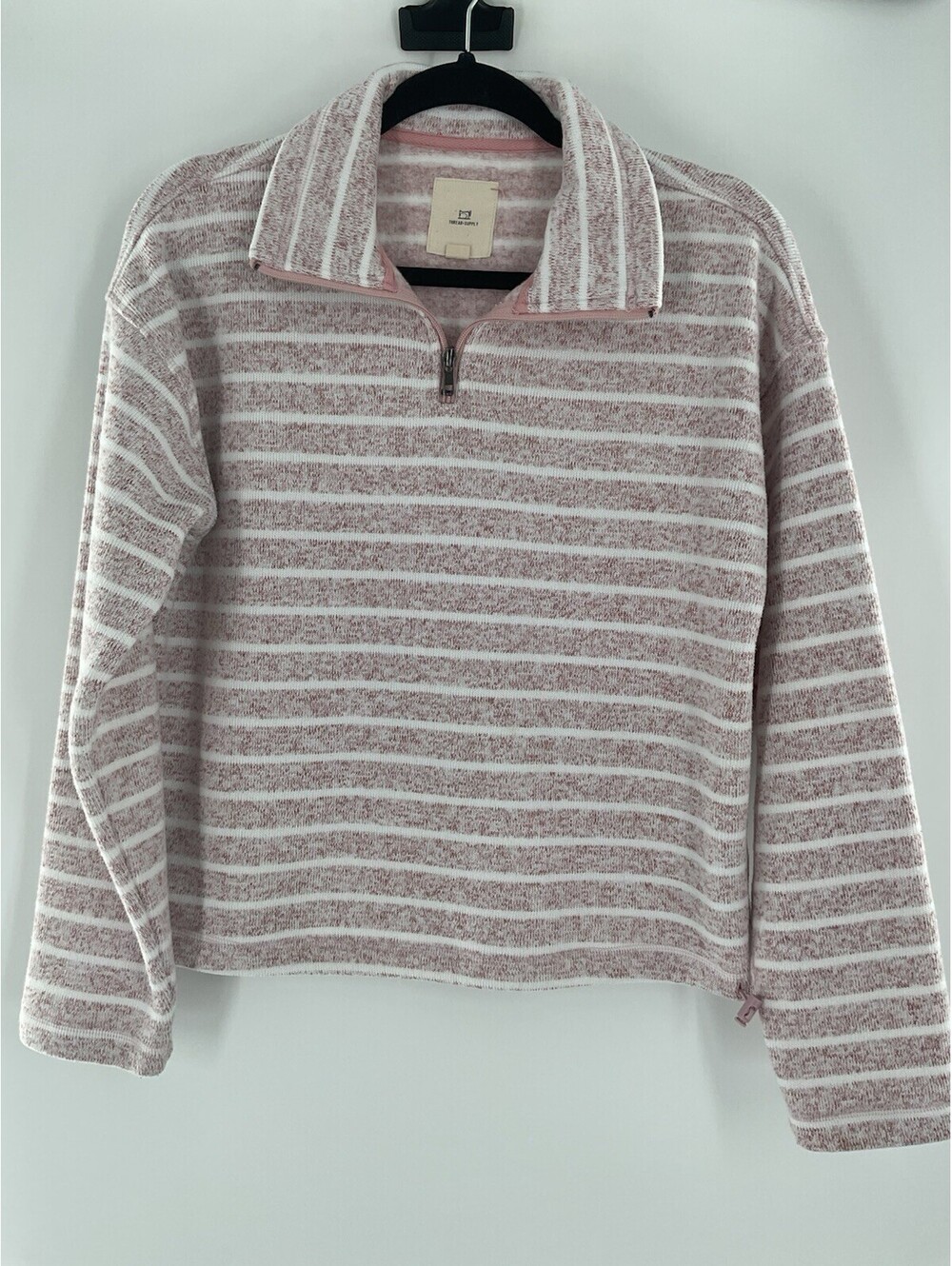 Thread Supply Women’s Size Small Long Sleeve Sweatshirt Striped 121